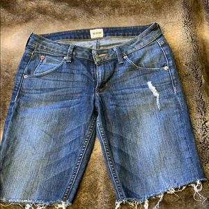 Hudson cutoff shorts